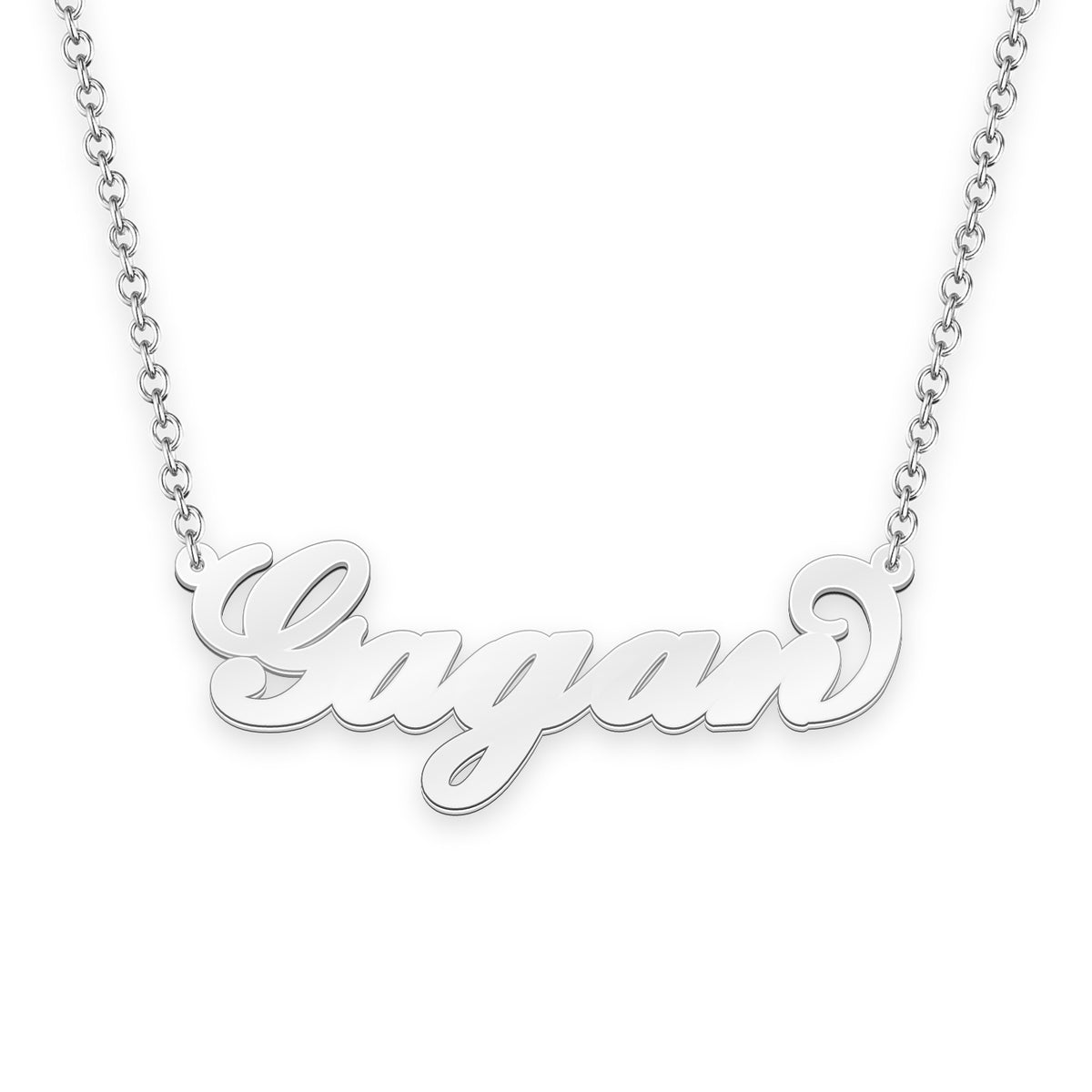 Gagan name necklace Gold Custom Necklace, Personalized Gifts For