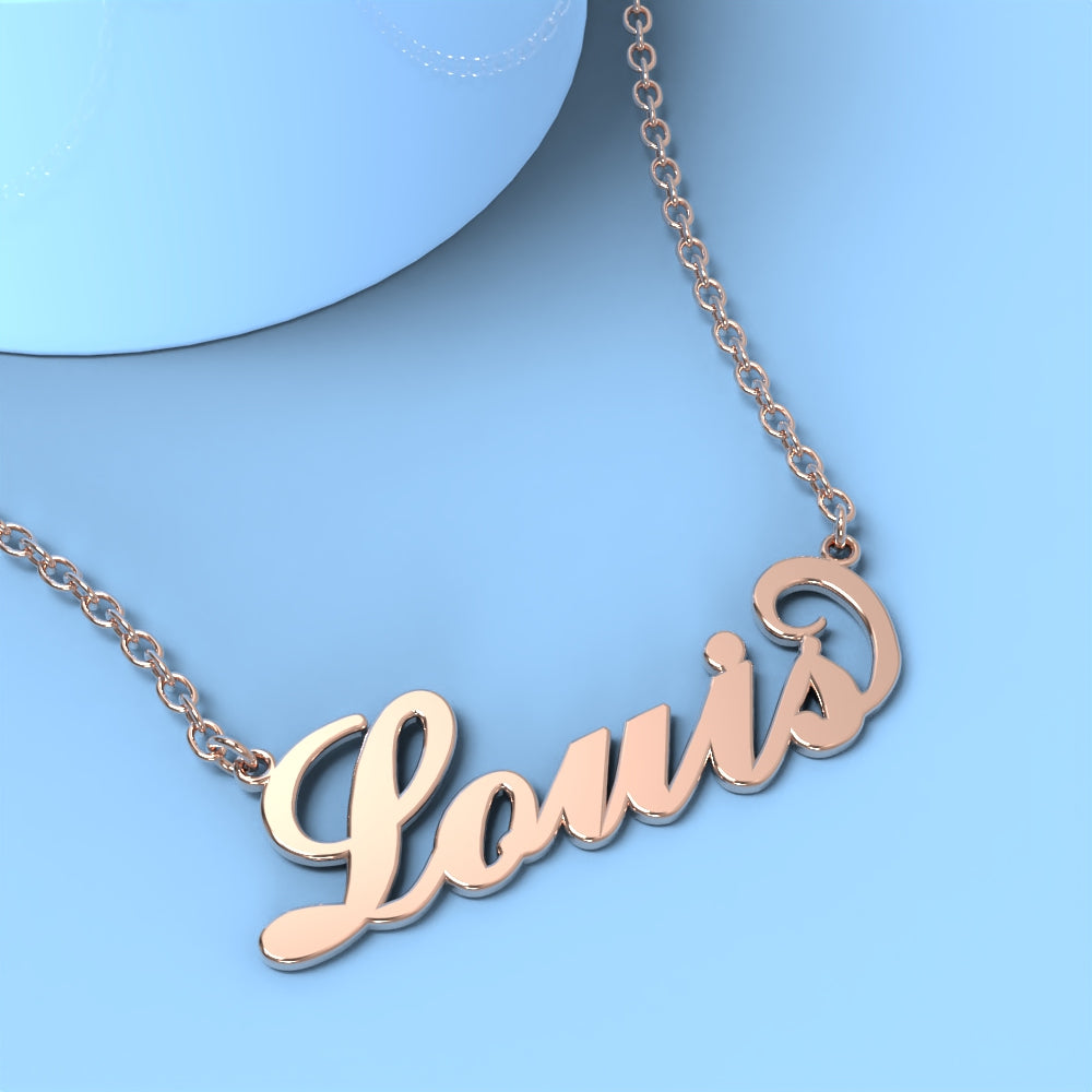 louis name necklace｜TikTok Search