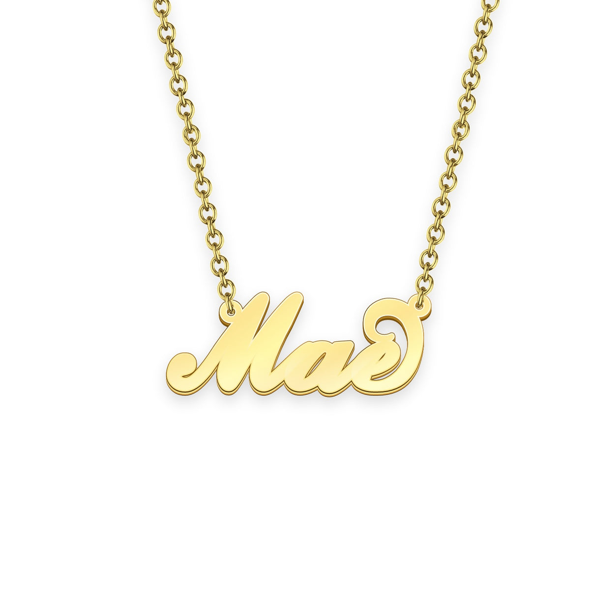 Large High Polish Gold Butterfly Necklace 14K White Gold | Claudia Mae