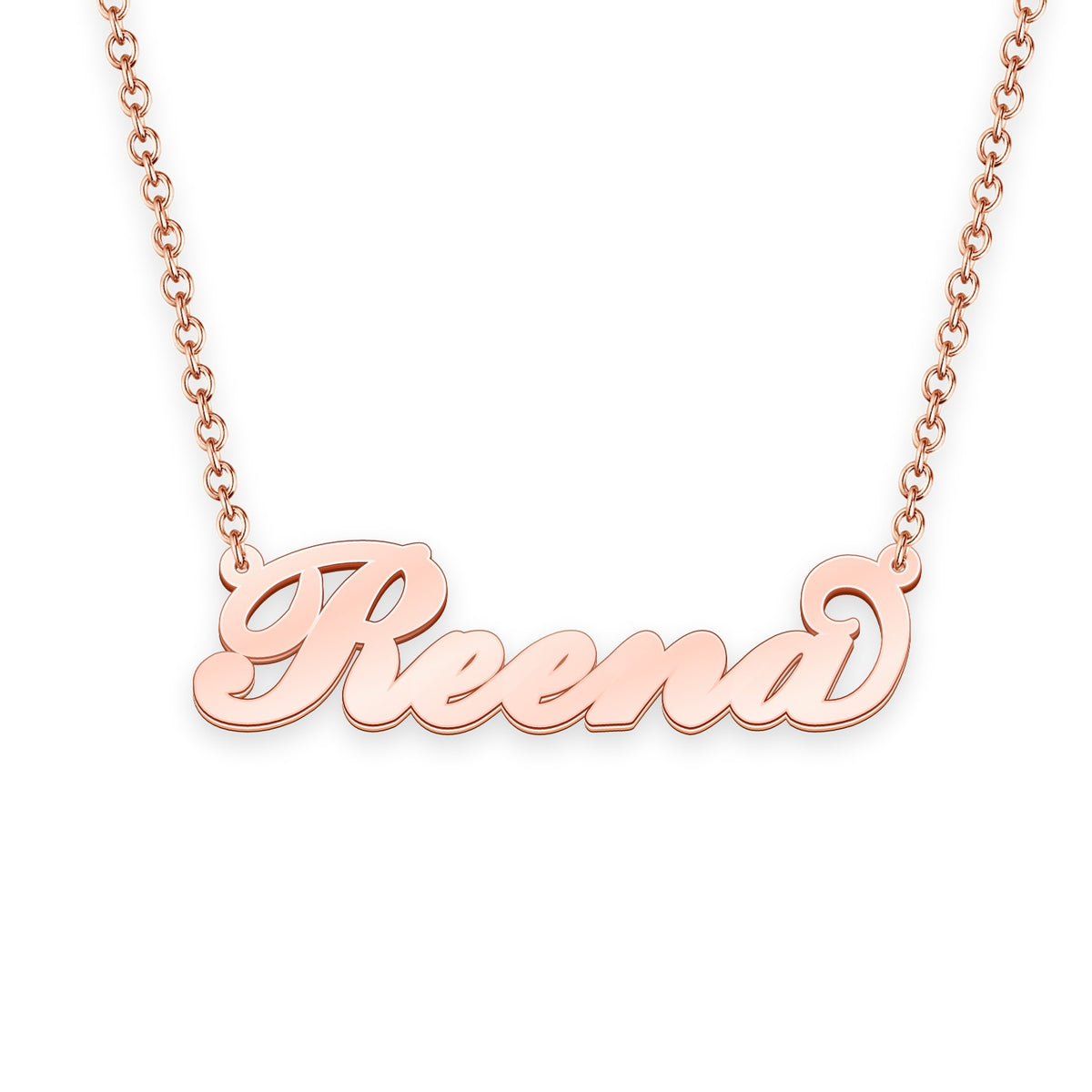 Reena name necklace Gold Custom Necklace, Personalized Gifts For