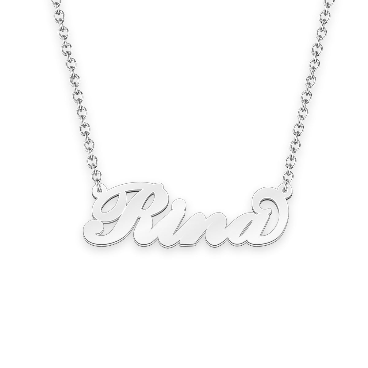 Rina name necklace Gold Custom Necklace, Personalized Gifts For