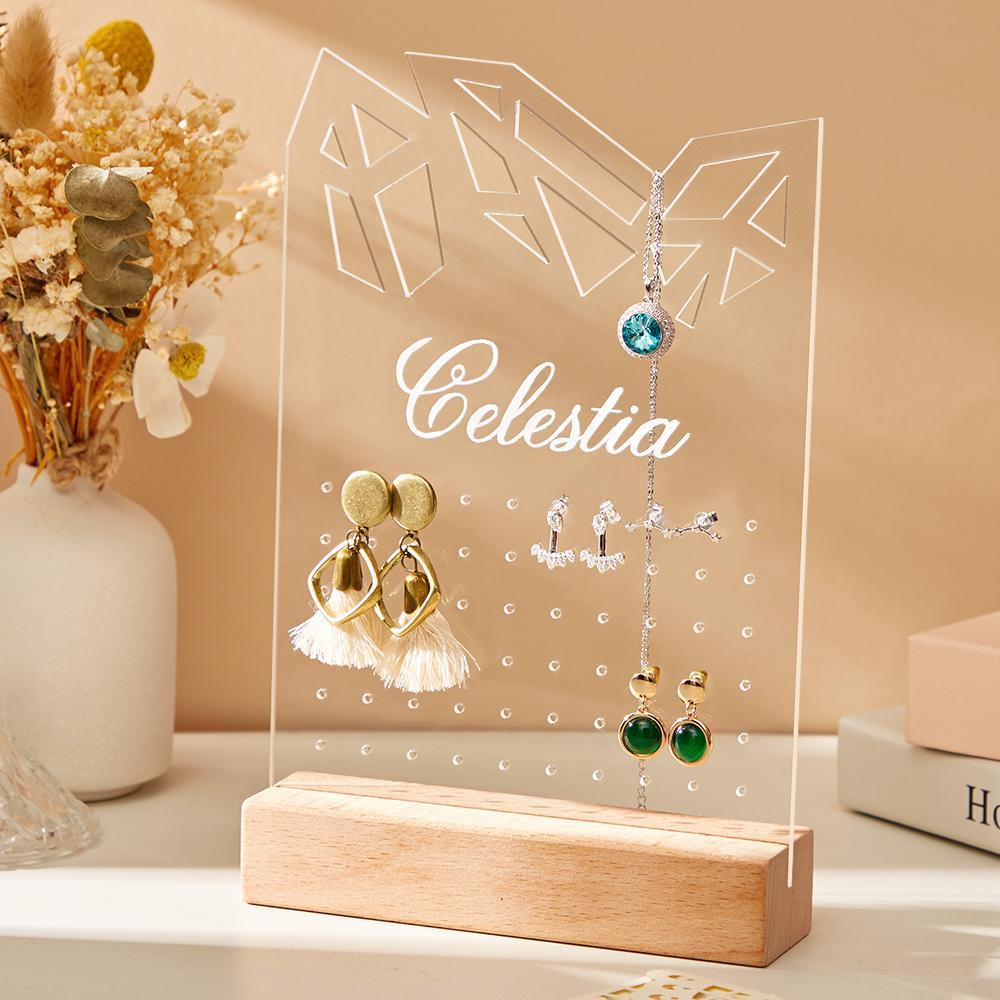 jewelry display packaging holder custom earring