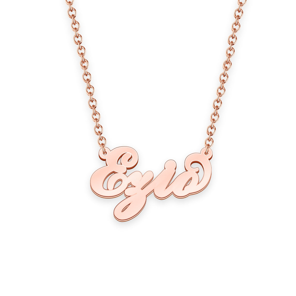 Ezio name necklace Gold Custom Necklace, Personalized Gifts For Her ...