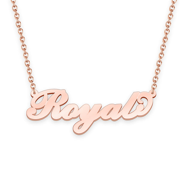 Royal name necklace Gold Custom Necklace, Personalized Gifts For Her ...